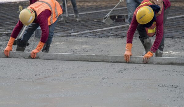 Kerbs-and-slab-layer